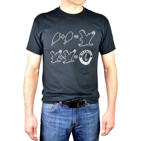 AGW “Simple Math” Black Tee Shirt