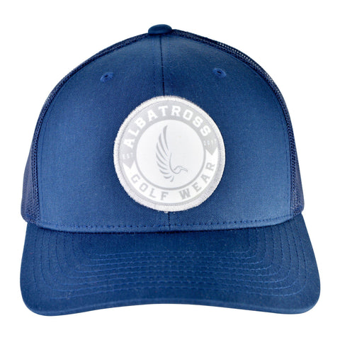 AGW “Ground Control” Blue Mesh Snapback Hat