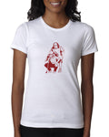 AGW "All About the Benjamin" Ladies White Tee Shirt