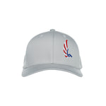 AGW "Birds of Merica" Silver Embroidered Fitted Hat