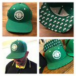 AGW "Grounds Crew" Limited Edition Green Masters Snapback Hat