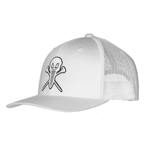 AGW "Open Seas White" TPU Snapback Trucker Hat